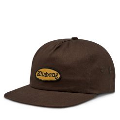 Czapka z daszkiem Billabong. Brązowe czapki i kapelusze męskie Billabong, bez wzorów. Za 89.99 zł.