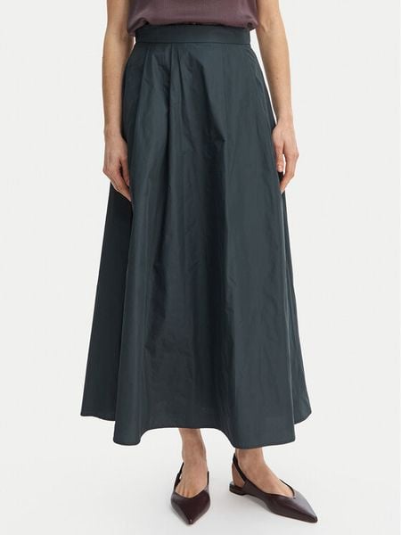 Marella Spódnica trapezowa Eburnea 2615101032 Zielony Regular Fit. Zielone spódnice damskie Marella, bez wzorów, z syntetyku, trapezowe. Za 439.99 zł.
