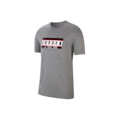 Koszulka sportowa męska Nike Air Jordan Sticker. Buty sportowe męskie Nike, bez zapięcia, na fitness i siłownię, Nike Air Jordan. Za 129.00 zł.