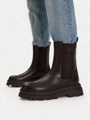 G-STAR Sztyblety CEO-HY8866-9 Brązowy. Brązowe botki damskie G-Star, ze skóry, retro, bez obcasa, na płaskiej podeszwie, bez zapięcia. Za 269.99 zł.