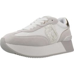 Buty LIU-JO DREAMY 02 Szary. Szare obuwie sportowe damskie Liu Jo, bez wzorów, ze skóry, trekkingowe. Za 674.99 zł.