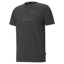 Koszulka treningowa męska Puma Essentials. Czarne koszulki sportowe męskie Puma, l, bez wzorów, bez kołnierzyka, bez ramiączek, na jogę i pilates. Za 147.00 zł.