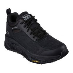 Buty męskie SKECHERS Arch Fit Road Walker Pyles Peak. Czarne trekkingi męskie Skechers, trekkingowe. Za 439.99 zł.