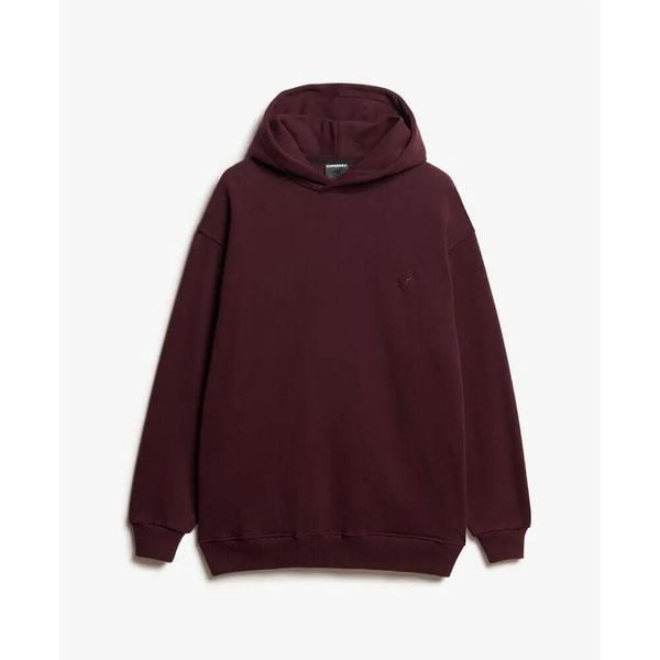 Oversizowa bluza z kapturem Superdry Blank. Czerwone bluzy męskie Superdry., s, bez wzorów, z kapturem. Za 332.30 zł.
