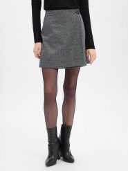 Marie Lund Damska spódnica kopertowa z zawartością wełny Kobiety szary wzorzysty, 38. Szare spódnice damskie Marie Lund, bez wzorów, z dzianiny, kopertowe. Za 229.95 zł.