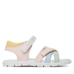 Sandały Tommy Hilfiger. Sandały dziewczęce Tommy Hilfiger, bez zapięcia. Za 179.99 zł.