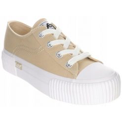 Kobiety/Panie Isla Trainers. Brązowe obuwie sportowe damskie Lee, trekkingowe. Za 193.99 zł.