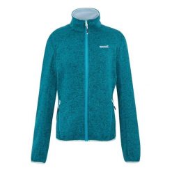 Bluza Polarowa Damska Pełen Suwak Newhill II. Niebieskie bluzy sportowe damskie Regatta, xs, bez wzorów, z polaru, bez kaptura, trekkingowe. Za 82.99 zł.