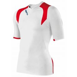 Koszulka Macron Copper. Białe koszulki sportowe męskie Macron, m, bez wzorów, z materiału, bez kołnierzyka, bez ramiączek, do siatkówki. Za 188.30 zł.