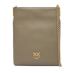 Torebka PINKO. Szare torebki do ręki damskie Pinko, bez wzorów, wizytowe, bez dodatków. Za 1,059.00 zł.