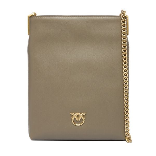 Torebka PINKO. Szare torebki do ręki damskie Pinko, bez wzorów, wizytowe, bez dodatków. Za 1,059.00 zł.