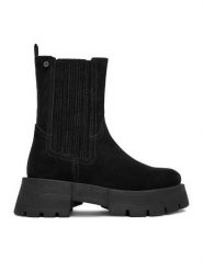 G-Star Raw Botki CEO-WI16-525-01 Czarny. Czarne botki damskie G-Star Raw, ze skóry, retro, bez obcasa, na płaskiej podeszwie, bez zapięcia. Za 379.99 zł.