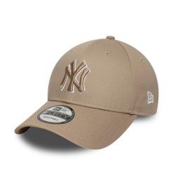 Czapka z daszkiem New Era New York Yankees Outline 9FORTY. Brązowe czapki i kapelusze męskie New Era, bez wzorów. Za 180.00 zł.
