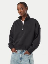 Roxy Bluza Everfree ERJFT05137 Czarny Regular Fit. Czarne bluzy damskie Roxy, xl, bez wzorów, z syntetyku, bez kaptura. Za 319.99 zł.