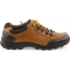 DK Buty męskie sportowe camel 0493. Brązowe trekkingi męskie DK, climacool (adidas). W wyprzedaży za 159.00 zł.