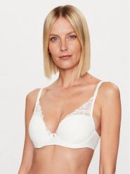 Chantelle Biustonosz z fiszbiną Orangerie C17Q20 Biały. Białe biustonosze Chantelle, bez wzorów, z syntetyku. Za 249.99 zł.