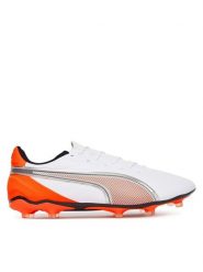 Puma Buty do piłki nożnej King Match Fg/Ag 108832 01 Biały. Białe buty sportowe męskie Puma, ze skóry, bez zapięcia. Za 279.99 zł.