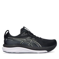 Buty do biegania Asics. Czarne buty sportowe męskie Asics, bez zapięcia, do biegania, asics gel kayano. Za 849.99 zł.