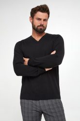 Sweter męski wełniany Damien JOOP!. Swetry przez głowę męskie JOOP!, m, bez wzorów, z wełny, bez kołnierzyka. W wyprzedaży za 434.85 zł.