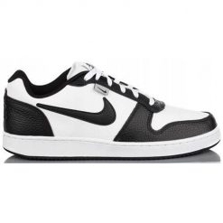Buty do chodzenia męskie Nike Ebernon Low Prem. Białe buty sportowe męskie Nike, z materiału, biznesowe, bez zapięcia. Za 339.00 zł.