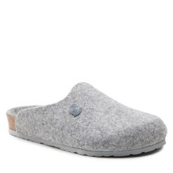 Kapcie Genuins. Szare kapcie damskie Genuins, bez wzorów. Za 219.99 zł.