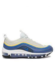 Nike Sneakersy Air Max 97 (GS) 921522 115 Szary. Szare buty sportowe chłopięce Nike, bez wzorów, ze skóry, bez zapięcia. Za 519.99 zł.
