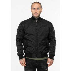 Kurtka Benlee Brisbane. Czarne kurtki męskie BENLEE, l, z aplikacjami, z materiału, eleganckie, bez kaptura. Za 444.50 zł.