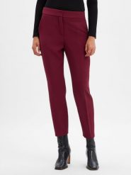 S.Oliver BLACK LABEL Spodnie Kobiety czerwony, 42. Czarne spodnie materiałowe damskie s.Oliver BLACK LABEL, s, bez wzorów. Za 379.95 zł.