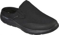 Skechers Skechers męskie czarne klapki Summits Vindicator 232296 BBK black 45. Czarne klapki męskie Skechers. Za 299.99 zł.