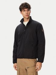 Napapijri Kurtka przejściowa Tundra NP0A8BA8 Czarny Regular Fit. Czarne kurtki męskie Napapijri, m, bez wzorów, z syntetyku, bez kaptura. Za 789.99 zł.