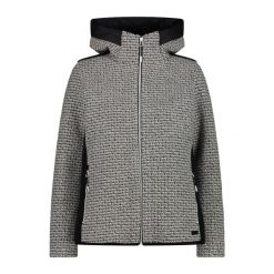 Damska kurtka z kapturem CMP. Czarne kurtki damskie CMP, bez wzorów, z kapturem. Za 705.15 zł.