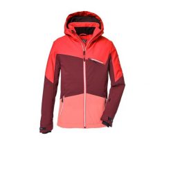Kurtka dziewczęca Killtec KSW 182 GRLS SKI JCKT. Czerwone buty zimowe dziewczęce KILLTEC, bez wzorów, bez zapięcia. Za 599.99 zł.