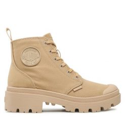 Trapery Palladium. Brązowe śniegowce i trapery damskie Palladium. Za 319.99 zł.