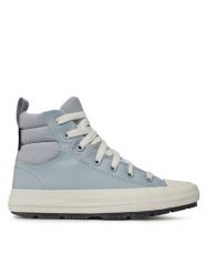 Converse Trampki Chuck Taylor All Star Berkshire A05376C Błękitny. Niebieskie trampki i tenisówki damskie Converse, bez wzorów, ze skóry, retro, bez zapięcia. Za 309.99 zł.