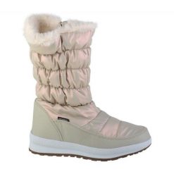 Buty CMP Holse W 39Q4996-A219 beżowy. Brązowe śniegowce i trapery damskie z materiału, za kostkę. Za 470.29 zł.