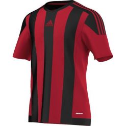 Adidas Koszulka piłkarska męska Striped 15 czarno-czerwona r. M (AA3726). T-shirty i topy dla dziewczynek marki Adidas. Za 79.90 zł.
