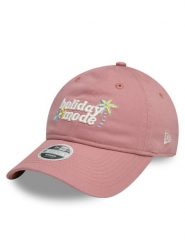 New Era Czapka z daszkiem Phrase 9Twenty 60595357 Różowy. Czerwone czapki i kapelusze damskie New Era, bez wzorów, z bawełny. Za 89.99 zł.