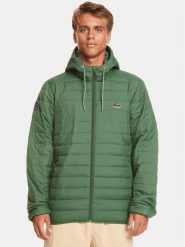 Quiksilver Kurtka przejściowa Scaly Hood Jckt EQYJK04008 Zielony Regular Fit. Zielone kurtki męskie Quiksilver, l, bez wzorów, z syntetyku, bez kaptura. Za 249.99 zł.
