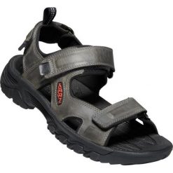 Sandały męskie Keen Targhee III Open Toe Sandal. Szare sandały męskie Keen, z otwartym noskiem, bez zapięcia. Za 277.99 zł.