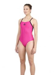 Strój Kąpielowy Aqua Sphere Essential Flyback – Jasnoróżowy/Czarny – Rozmiar 28. Czarne kostiumy jednoczęściowe damskie Aqua Sphere, bez wzorów, z materiału, klasyczne, na fitness i siłownię. Za 104.89 zł.