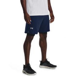 Spodnie treningowe męskie Under Armour 1370382012. Czarne spodnie sportowe męskie Under Armour, m, bez wzorów, z materiału, na fitness i siłownię. Za 229.10 zł.