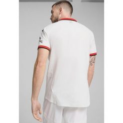 Męska koszulka AC Milan 24/25 PUMA White. Białe koszulki sportowe męskie Puma, l, bez wzorów, bez kołnierzyka, bez ramiączek, do piłki nożnej. W wyprzedaży za 464.00 zł.