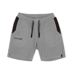 Szorty damskie Spalding Flow. Szare szorty sportowe damskie Spalding, bez wzorów, sportowe, do koszykówki. Za 232.50 zł.