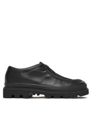 Clarks Półbuty Badell Seam 26183896 Czarny. Czarne półbuty na co dzień męskie Clarks, ze skóry, bez zapięcia. Za 609.99 zł.