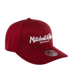 Czapka typu snapback Mitchell & Ness. Brązowe czapki i kapelusze męskie Mitchell & Ness, bez wzorów. Za 181.00 zł.