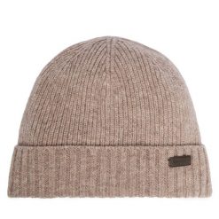 Czapka Barbour. Brązowe czapki i kapelusze męskie Barbour, na zimę, bez wzorów. Za 244.99 zł.