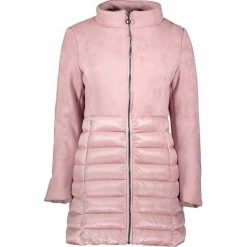 Płaszcz przejściowy w kolorze jasnoróżowym. Czerwone kurtki damskie Winter Selection, bez wzorów, bez kaptura. W wyprzedaży za 227.95 zł.