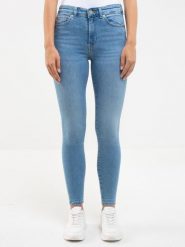 Jeansy damskie push up z wysokim stanem jasnoniebieskie Melinda High Waist 103. Niebieskie jeansy damskie Big Star, z podwyższonym stanem. Za 299.99 zł.