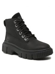 Timberland Trapery Greyfield Leather Boot TB0A5RNG0011 Czarny. Czarne śniegowce i trapery damskie Timberland, ze skóry. Za 519.99 zł.