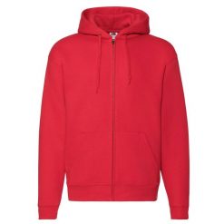 Bluza Męska Premium Z Pełnym Zamkiem Błyskawicznym. Brązowe bluzy męskie Fruit of the Loom, m, bez wzorów, bez kaptura, trekkingowe. Za 157.99 zł.